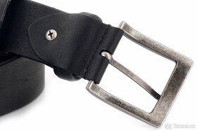 Pánský kožený opasek M4020 o šířce 4 cm - 6