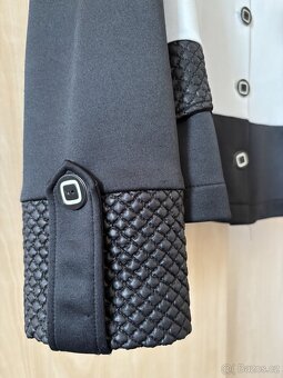 Černobílé sáčko Chantal vel.48 - 6