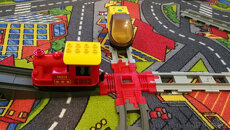 Duplo vlak, kolej - křížení kolejí - 6
