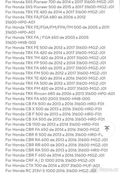Regulator dobíjení Yamaha, kawasaki, Suzuki, Honda, triumph - 6