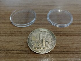 BTC - Bit.coin mince - krypto - sběratelský výstavní suvenýr - 6