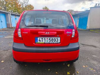Getz 1.1,49kW,ČR,pouze 69 TKM,ZTP-P,ruční ovládání,handicap - 6