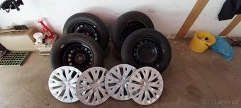 Zimni pneu 185/65 R15 Bridgestone s disky - 6