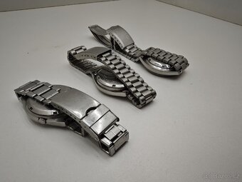 3x staré , automatické hodinky Seiko( bílé prodáno) - 6