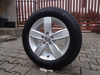 ZIMNÍ ORIGINÁL VW 15" 5x100 pneu 185/65R15 Continental - 6