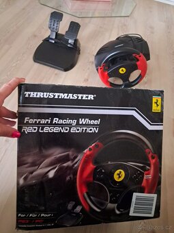Herní volant na PC a PS3 - Ferrari racing wheel thrustmaster - 6