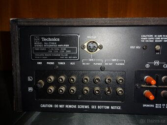 vintage stereo zesilovač TECHNICS SU-7700K - 6