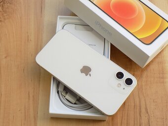 APPLE iPhone 12 mini 128GB White - ZÁRUKA-SUPER STAV - 6