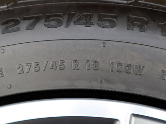 18" Alu kola 5x112 MERCEDES S-CLASS V-CLASS LETNÍ - 6