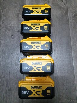DEWALT DCB184 XR 18V 5,0Ah Li-Ion ORIGINÁLNÍ BATERIE NOVÉ - 6