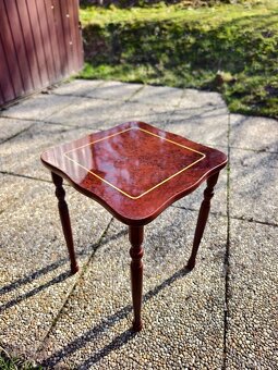 Odkládací stoleček / květinový - 6