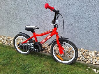 Prodám dětské kolo Kellys Wasper 16 red - 6