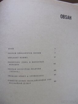 A. Houžvička - NORMY TEPLÝCH JÍDEL r. 1968 + dvě další - 6