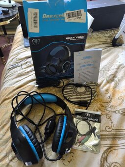 Gaming set kvalitní myš s podložkou + NOVÝ herní headset - 6