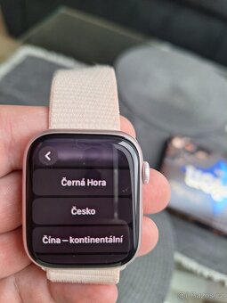 Apple watch 9 45mm cellular růžový hliník - 6