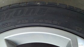 alukola orig Audi 17"+letní gumy Bridg.+Pirelli - 6