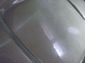 Zajímavé velké Hranaté Skleněné Designové Artové Talíře - 6