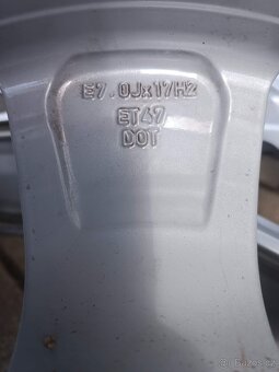 231. Originál Alu kola Audi R17 - 6