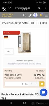 Předsíňová sestava, botník, věšák - 6