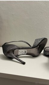 dámské třpytivé sandálky vel. 43 - 6