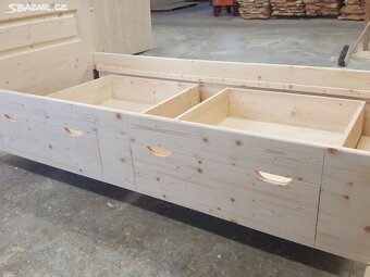 Masivní smrkové postele - 6