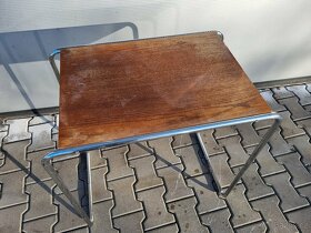 Chromový odkládací stolek - 6