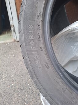 Letní pneumatiky dunlop 235/50R/8 - 6