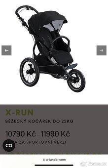 Běžecký kočár X- Lander X-Run - 6