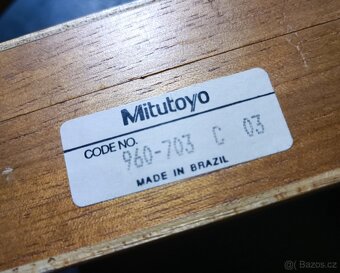 Vodováha rámová 200x200 Mitutoyo / doklad - 6