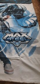 100% bavlněné povlečení Max Steel 140x200 - zip - 6