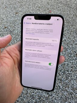 iPhone 13 pro - baterie 100% green - 6
