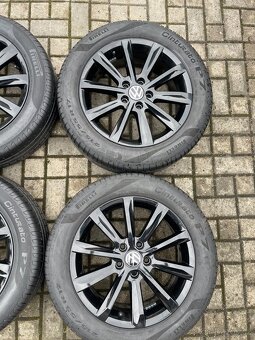 ORIGINÁL Alu Volkswagen HELSINKI R17, 5x112 - TOP STAV - 6