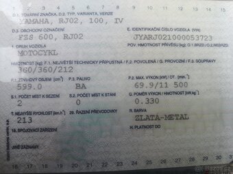 Yamaha FZS 600 Fazer - 6