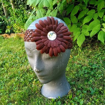 MIX dětských čelenek na focení růžové, fialové, bíle atd.. - 6