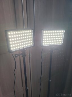 Neewer sada fotosvětel, 66/66 LED, 2x 10W - 6