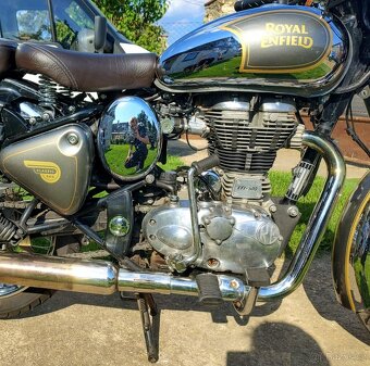 ROYAL ENFIELD BULLET 500 EFI Chrome Graphit Classic - 6
