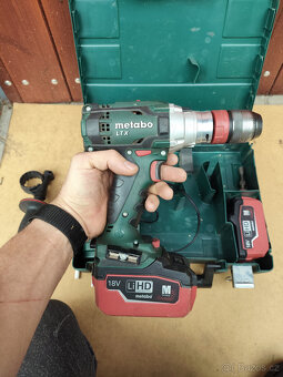 Aku vrtačka S příklepem Metabo SB 18 LTX Quick - 6