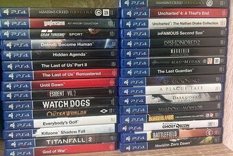 Hry na konzole ps4 a ps5 , playstation 4 - 6