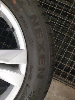 Originální zimní AL kola Seat 5x112 r17 pneu 225/50 r17 - 6