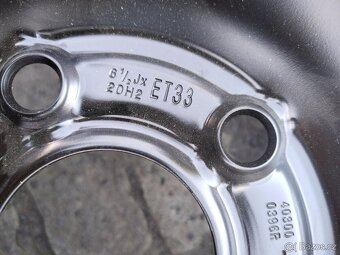 Renault scenic disky 5x114,3 s pneu 195/55/20 zima - 6