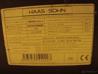 Krbová kamna haas sohn - 6