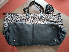 kožená kabelka,vintage kožená taška,menší taška - 6