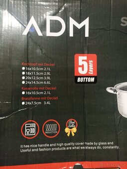 Sada nerezových hrnců - 6