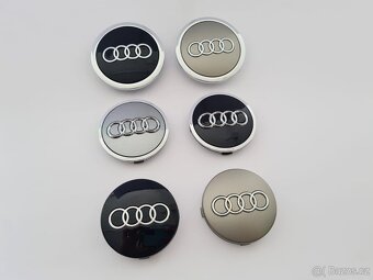 Stredové krytky - pukličky kolies AUDI - 6