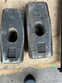 Palice železné 5kg a další - 6