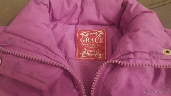 Zimní bunda + oteplováky 116 - 6