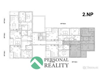 Prodej byty 3+kk, 92 m2 - Chlumec nad Cidlinou, ev.č. 02163 - 6