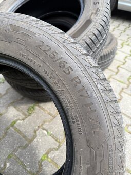 ZIMNÍ PNEU BARUM 225/65 R17 H XL VZOREK 7mm - 6