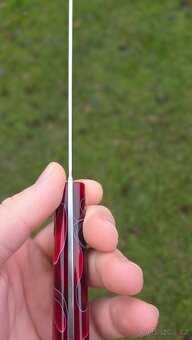 Ručně dělaný kuchyňský nůž – prémiová ocel N690 a epoxid - 6