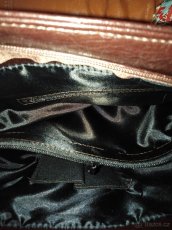 Kabelka tmavě hnědá 3, velká, elegantní - 6